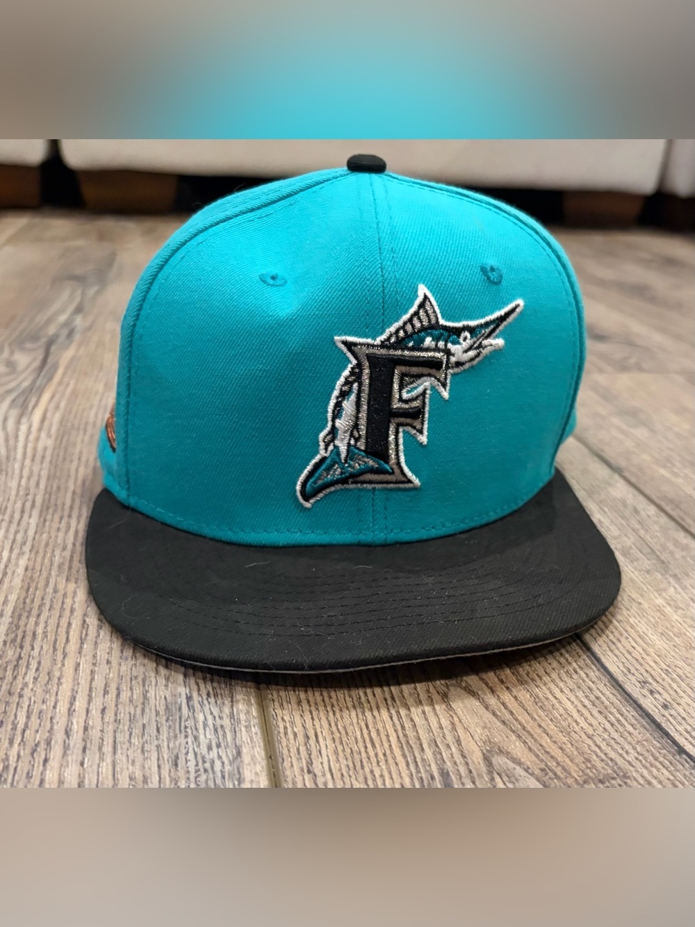 New Era 59FIFTY Florida Marlins 25th Anniversary Cooperstown Fitted Hat 7 3/8